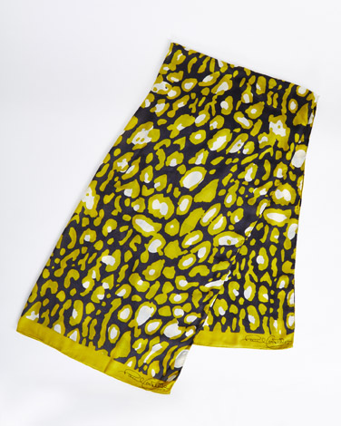 Paul Costelloe Living Leopard Print Scarf